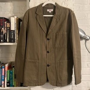 Wallace & Barnes Canvas Blazer 40R